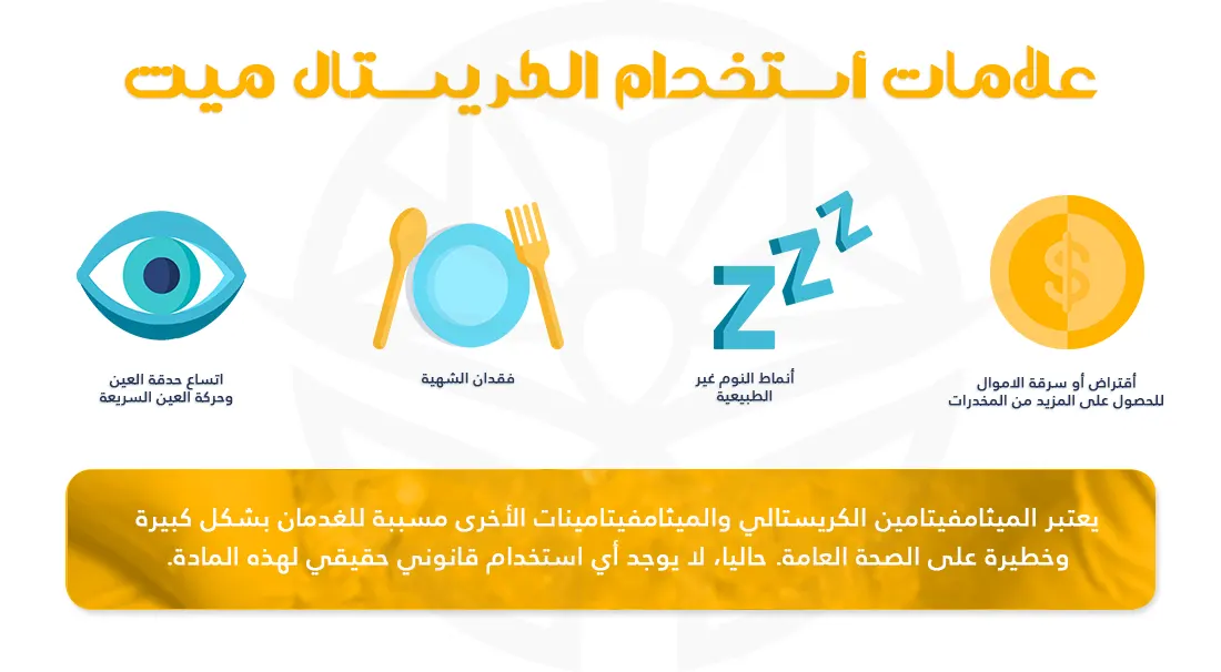 كيف تعرف مدمن الكريستال ميث